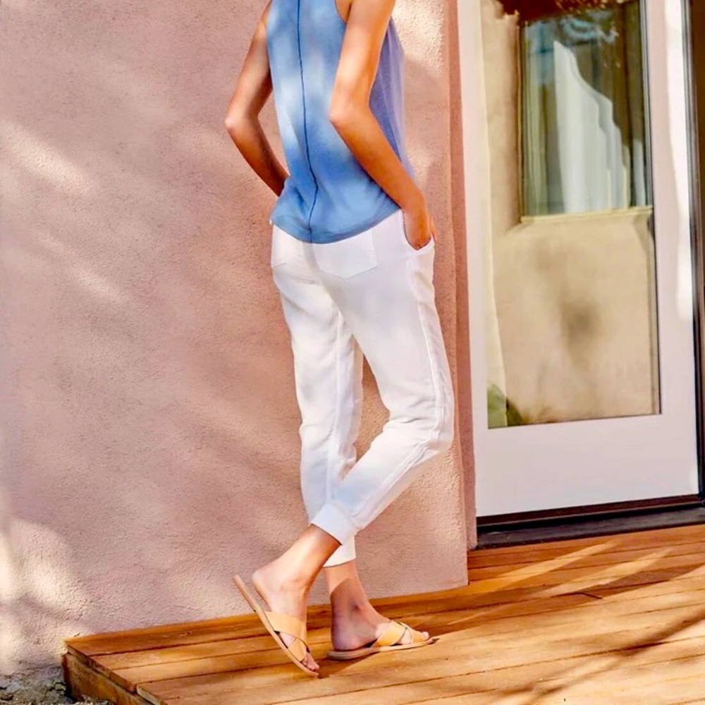 Splendid lakeside joggers